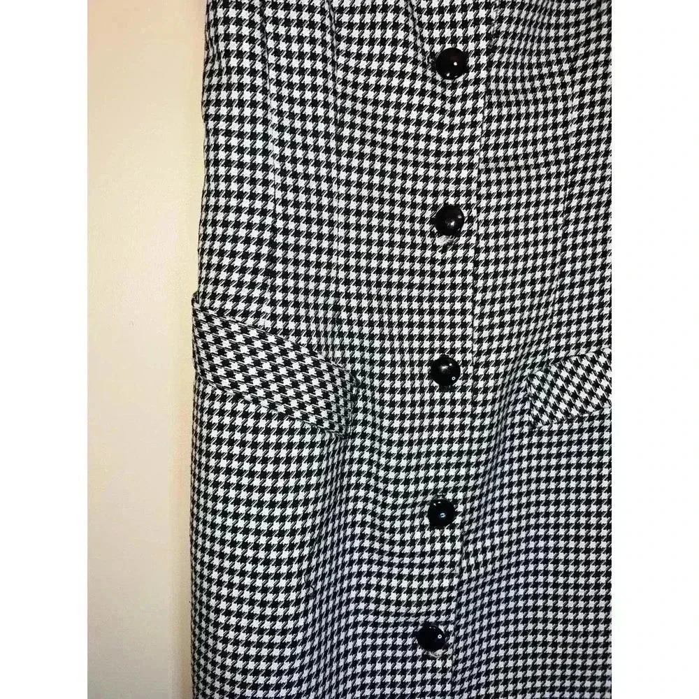 VINTAGE MY MICHELLE CHECKERED DRESS 5/6 FITS SIZE 4 BEST - Picture 14 of 14
